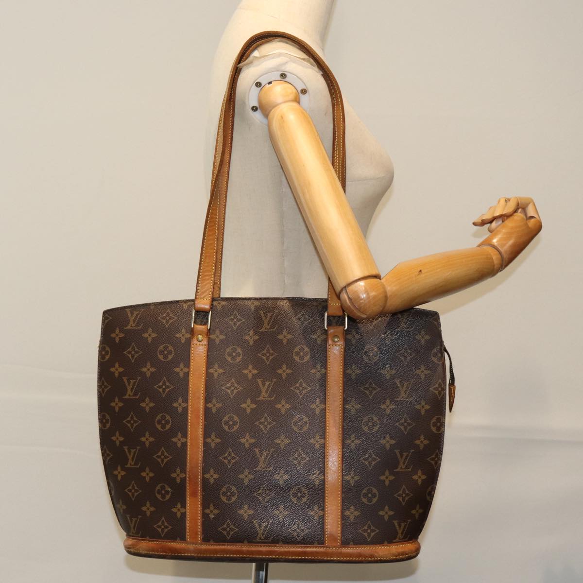 LOUIS VUITTON Monogram Babylone Tote Bag M51102 LV Auth 76780