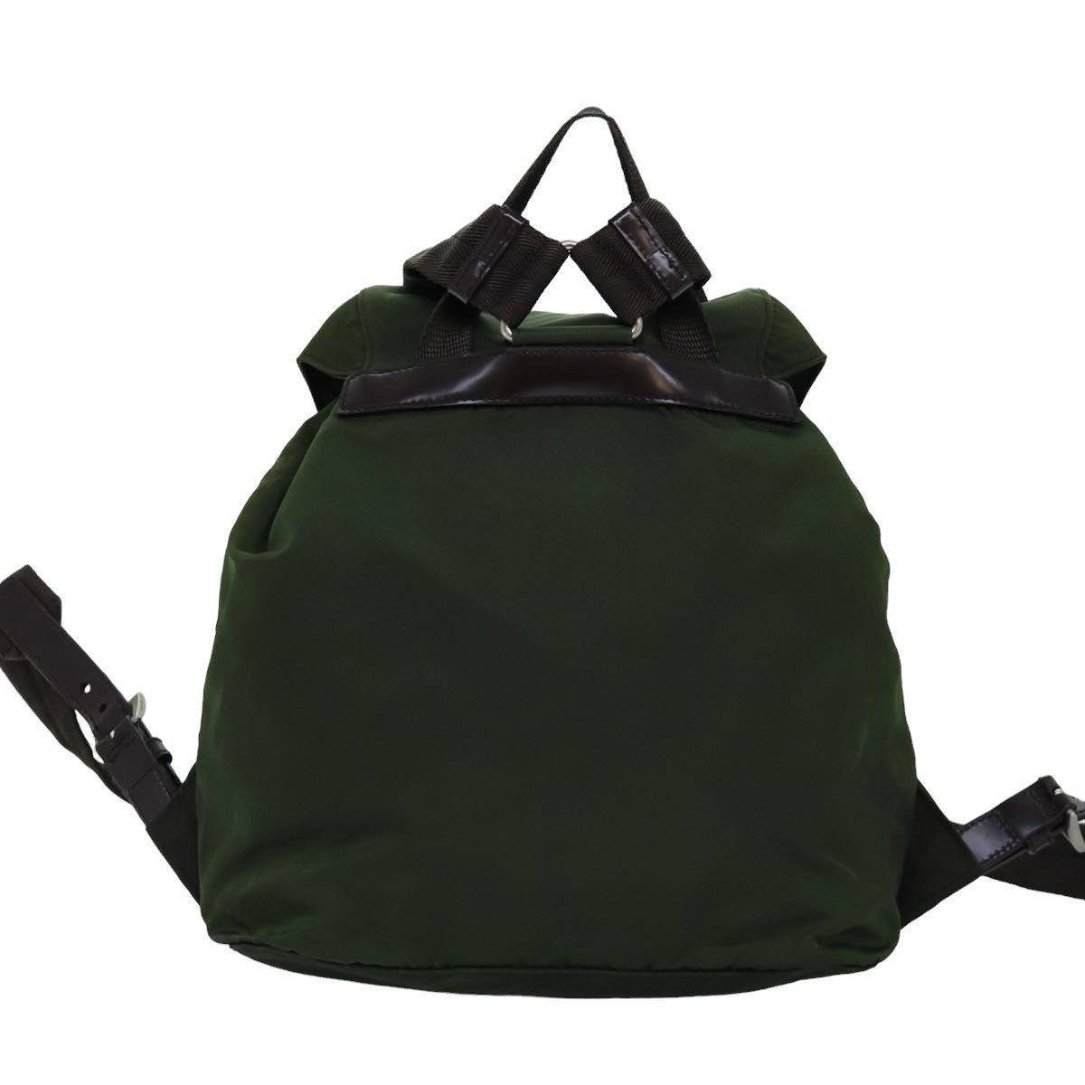 PRADA Backpack Nylon Khaki Auth 76800 - 0