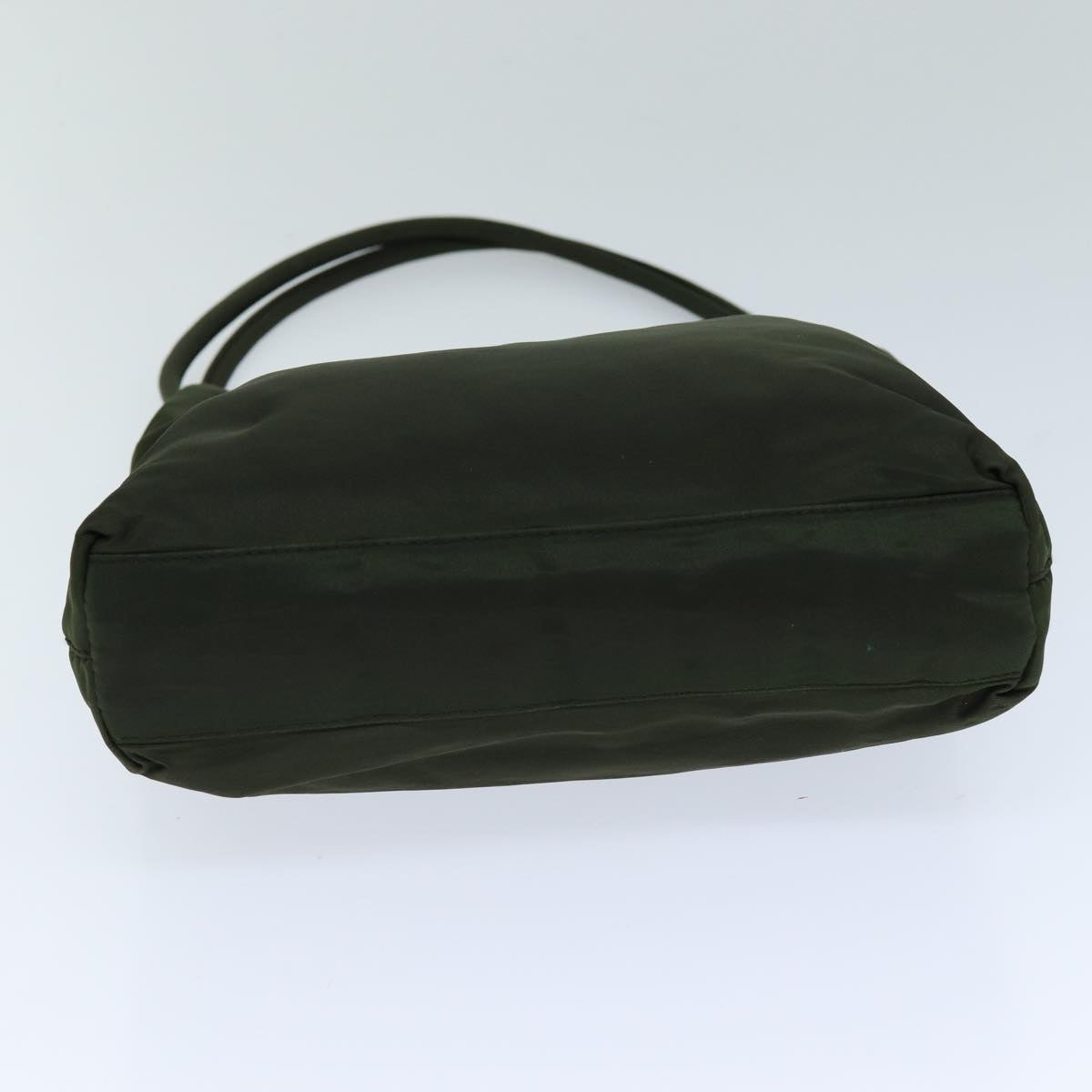 PRADA Tote Bag Nylon Khaki Auth 76802