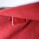 LOUIS VUITTON Epi Pochette Jules PM Clutch Bag Red Car Mine LV Auth 76821V-11