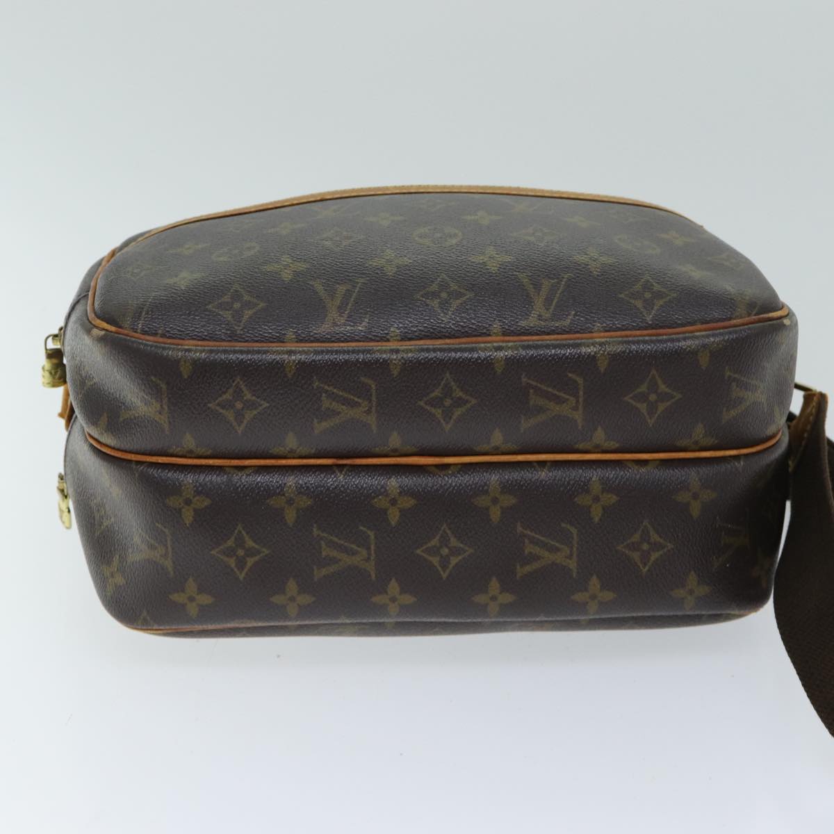 LOUIS VUITTON Monogram Reporter PM Shoulder Bag M45254 LV Auth 76824