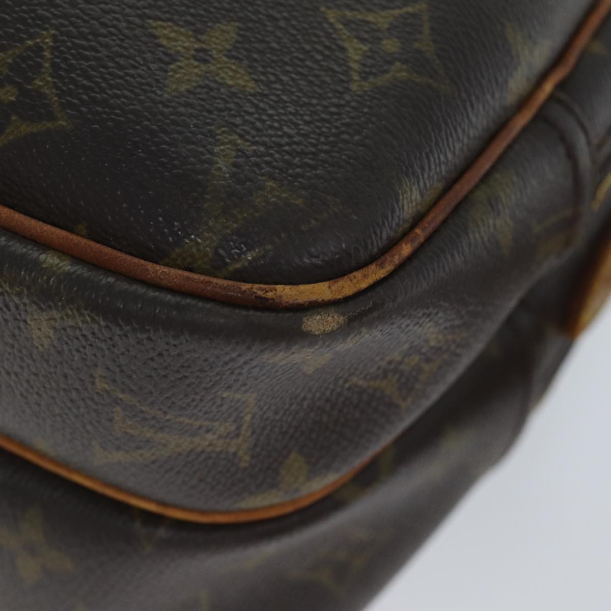 LOUIS VUITTON Monogram Reporter PM Shoulder Bag M45254 LV Auth 76824