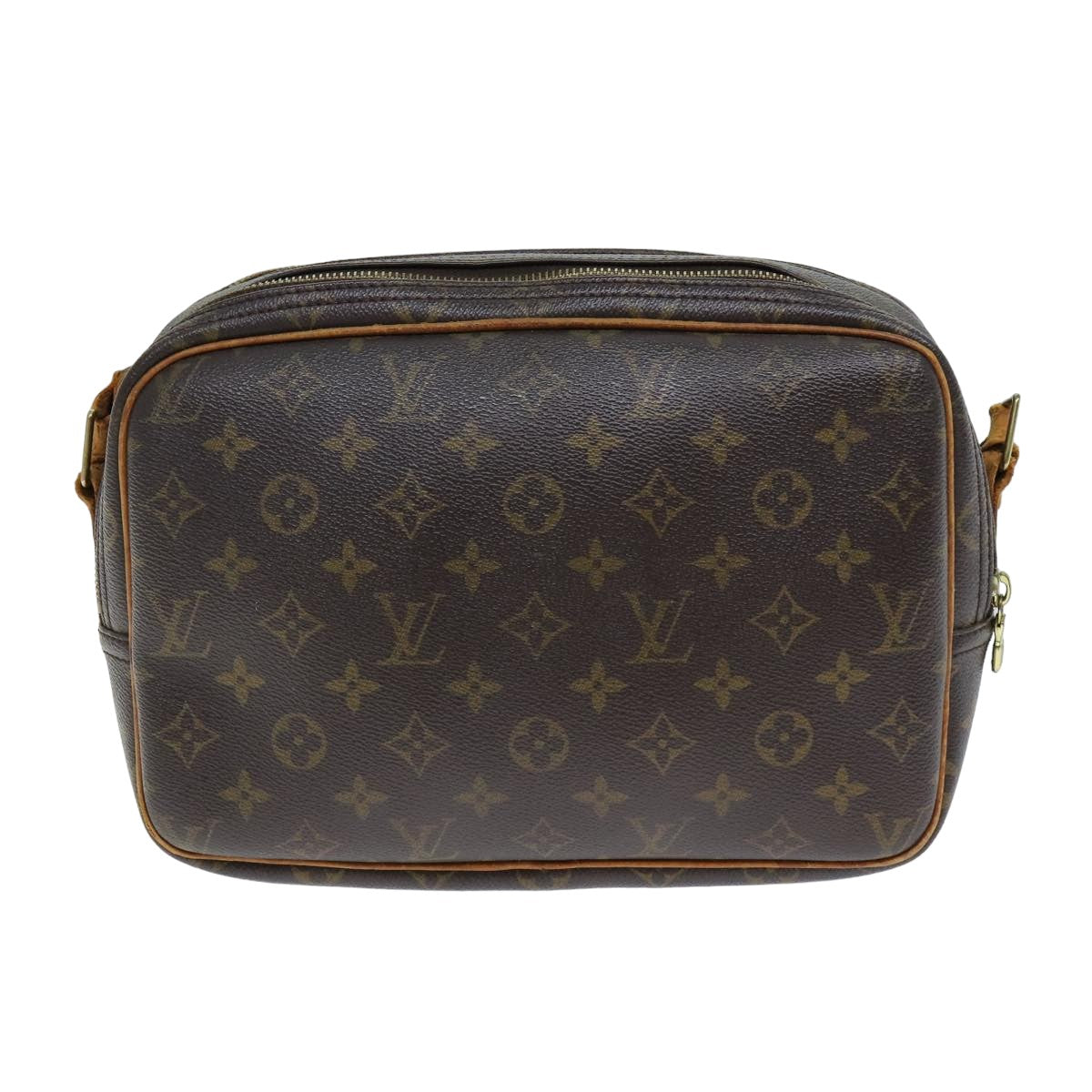 LOUIS VUITTON Monogram Reporter PM Shoulder Bag M45254 LV Auth 76824