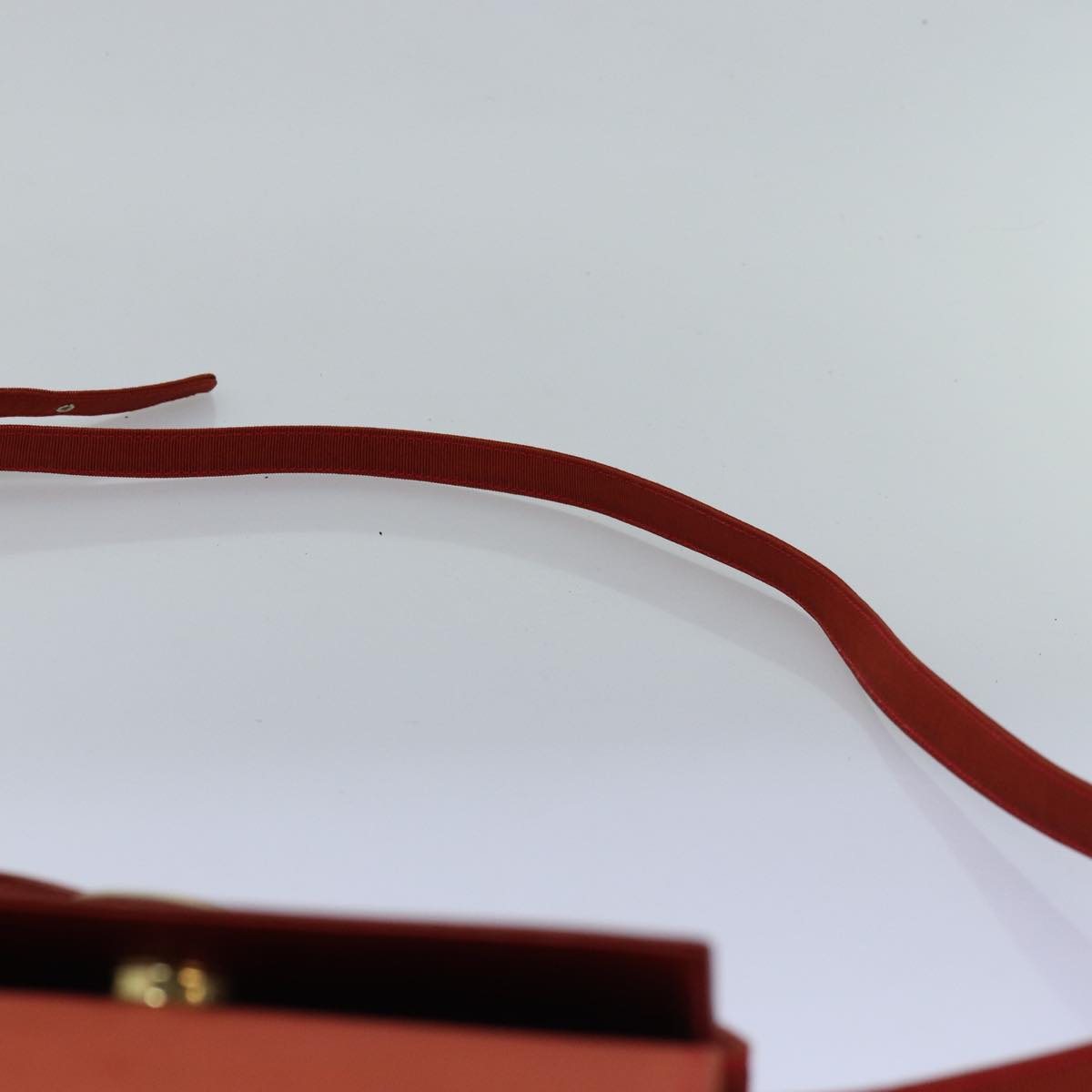 Salvatore Ferragamo Hand Bag Patent leather 2way Red Auth 76825