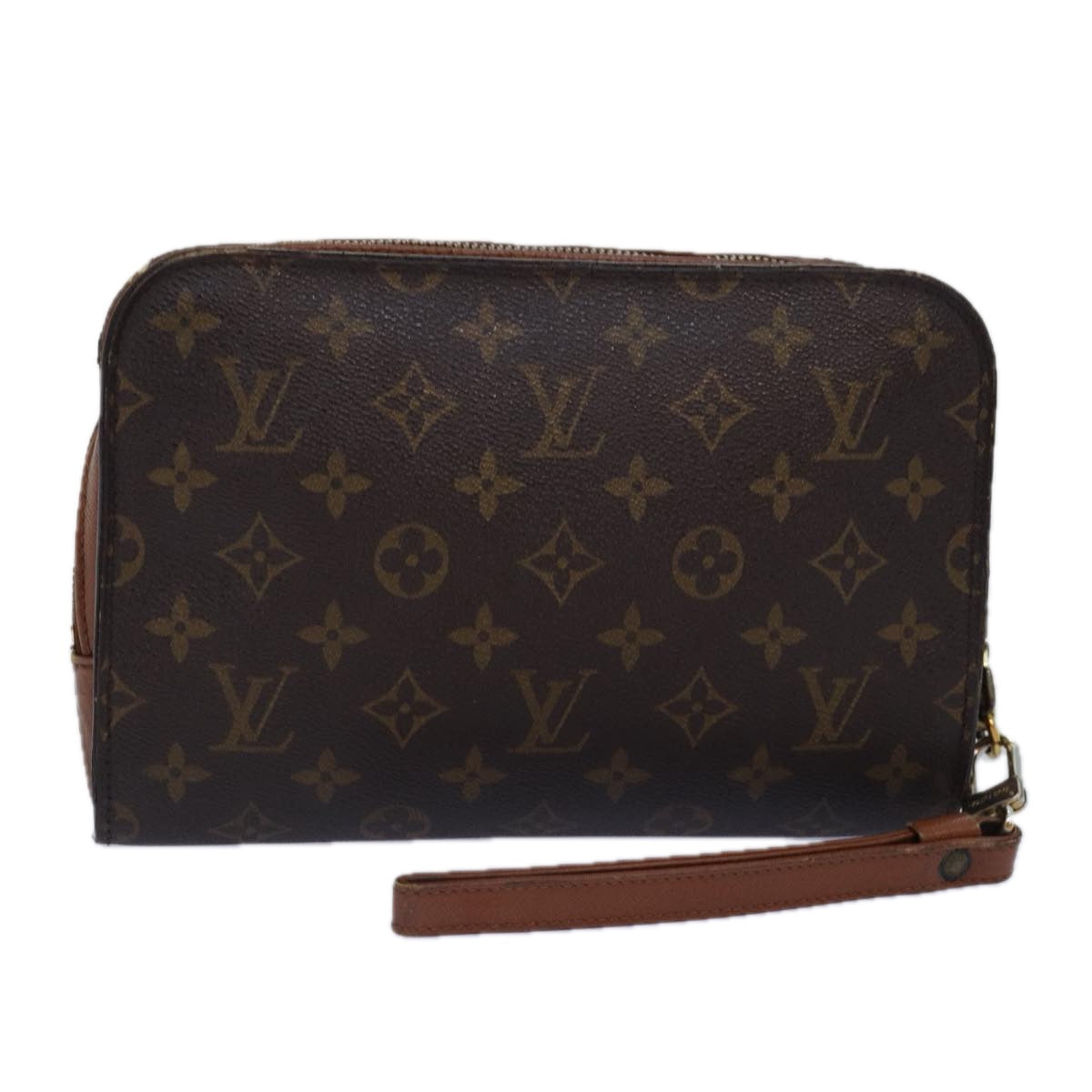 LOUIS VUITTON Monogram Orsay Clutch Bag M51790 LV Auth 76870