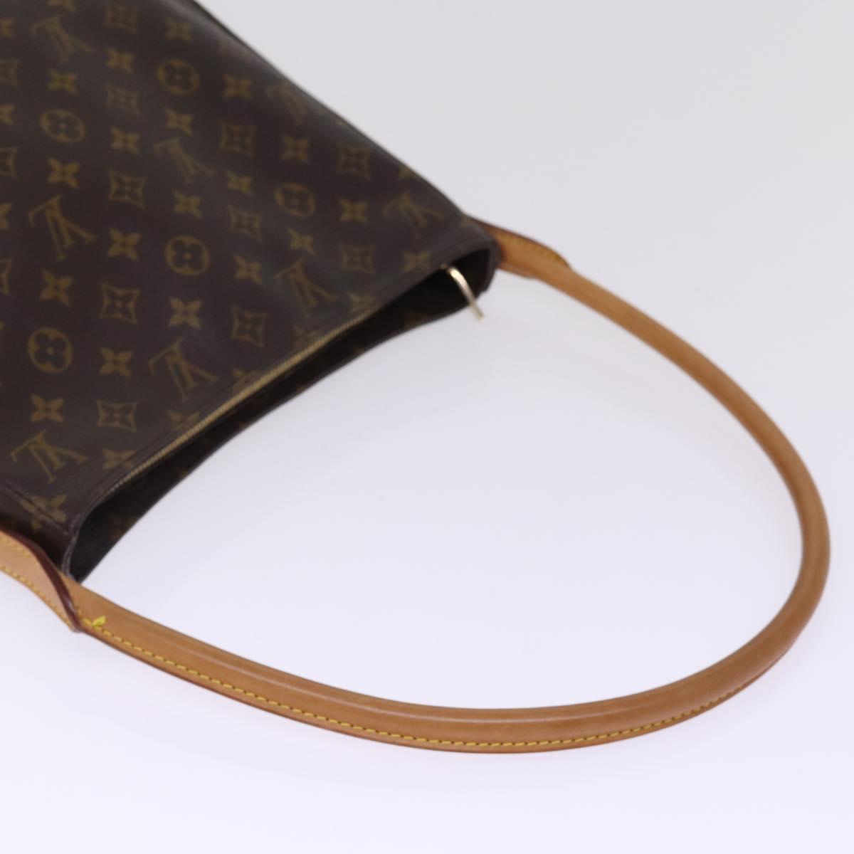 LOUIS VUITTON Monogram Looping GM Shoulder Bag M51145 LV Auth 76874