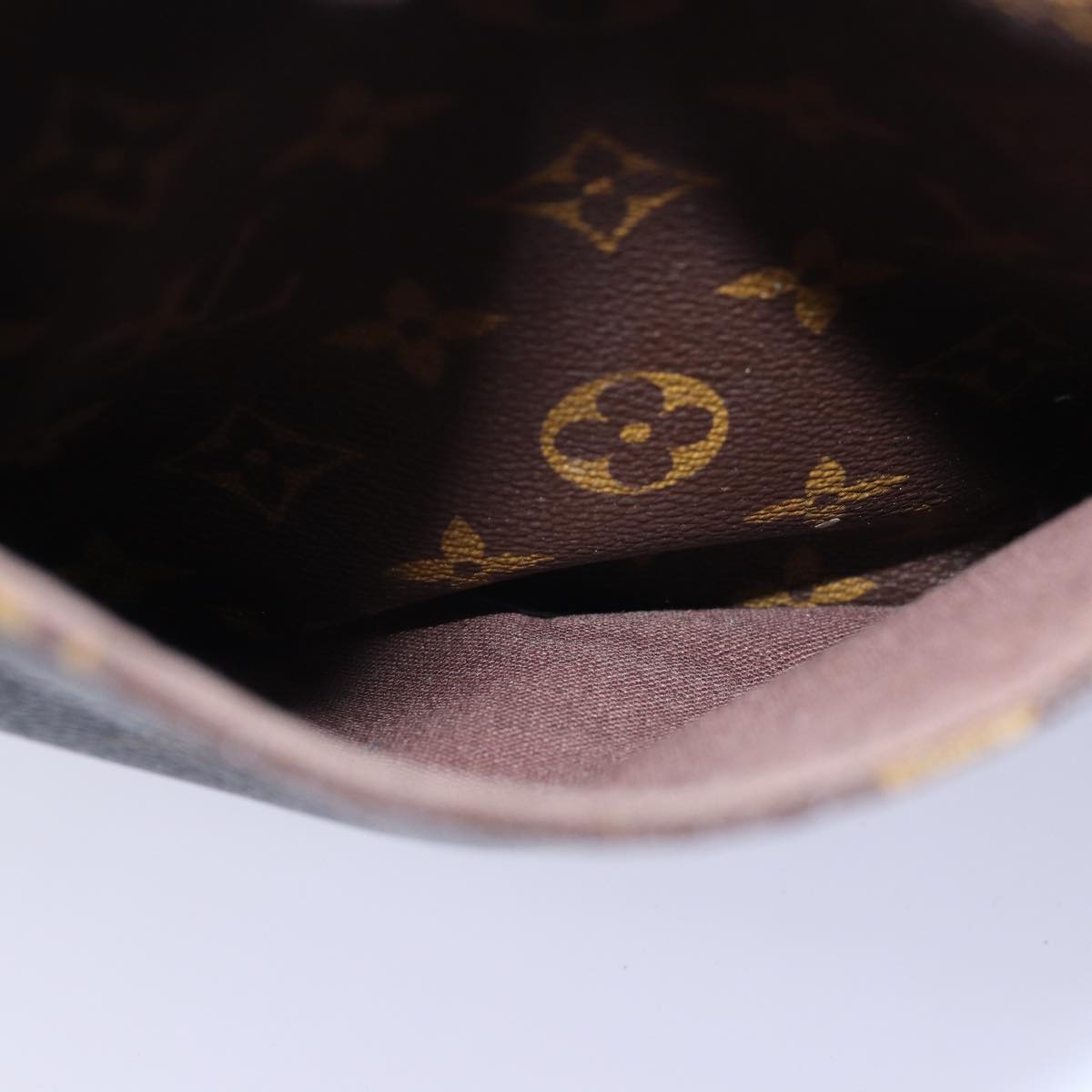 LOUIS VUITTON Monogram Menilmontant MM Shoulder Bag M40473 LV Auth 76876