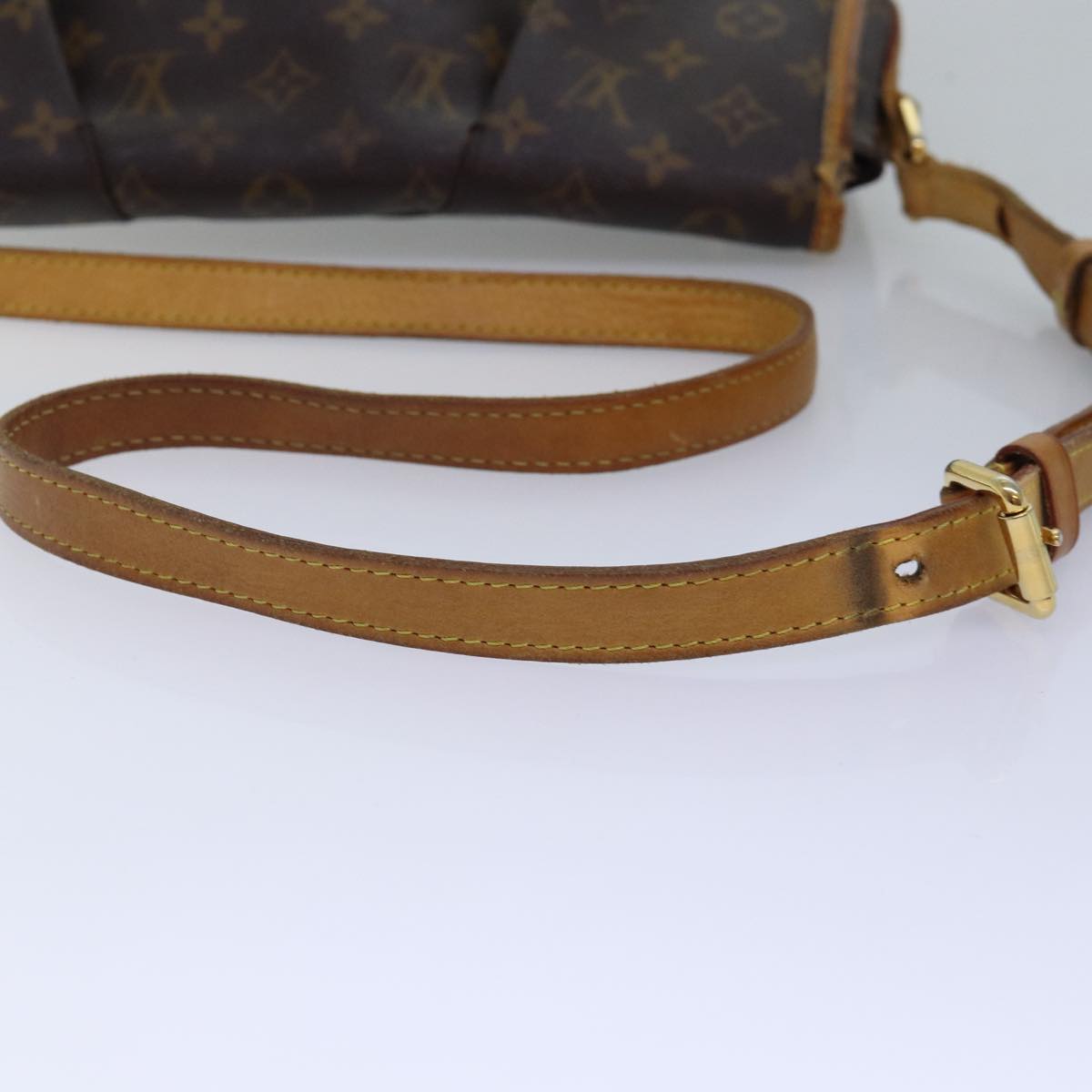 LOUIS VUITTON Monogram Menilmontant MM Shoulder Bag M40473 LV Auth 76876