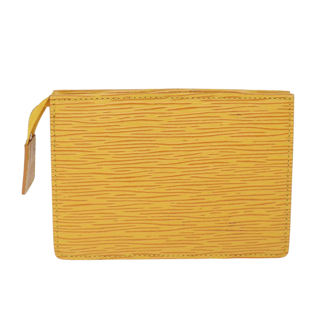 LOUIS VUITTON Epi Poche Toilette 15 Pouch Yellow LV Auth 76881 - 0