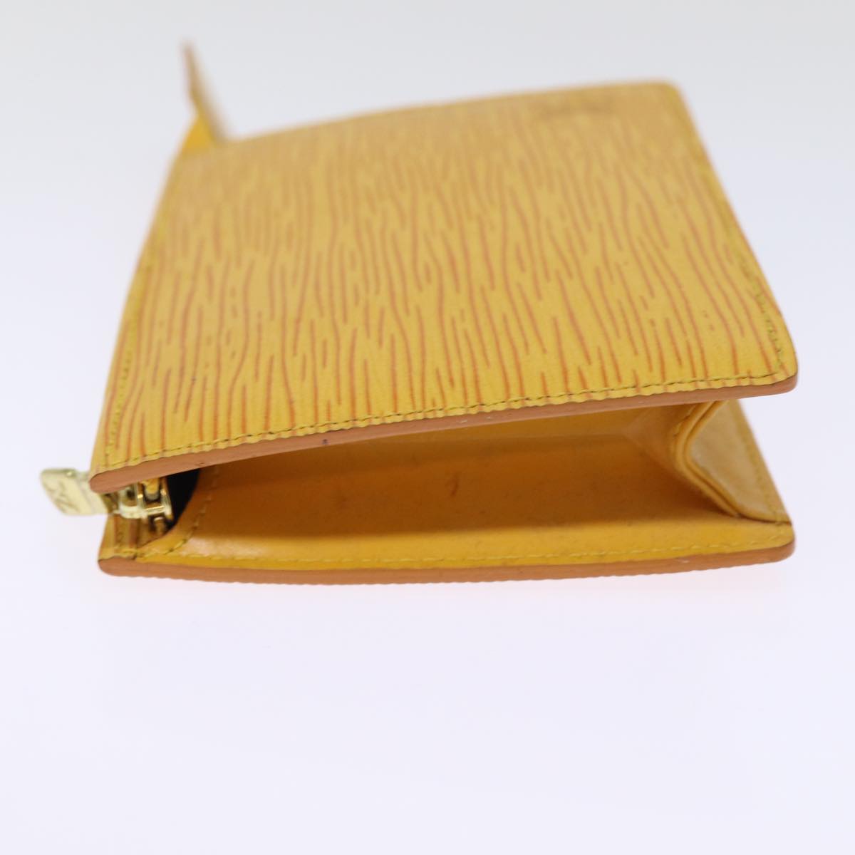 LOUIS VUITTON Epi Poche Toilette 15 Pouch Yellow LV Auth 76881