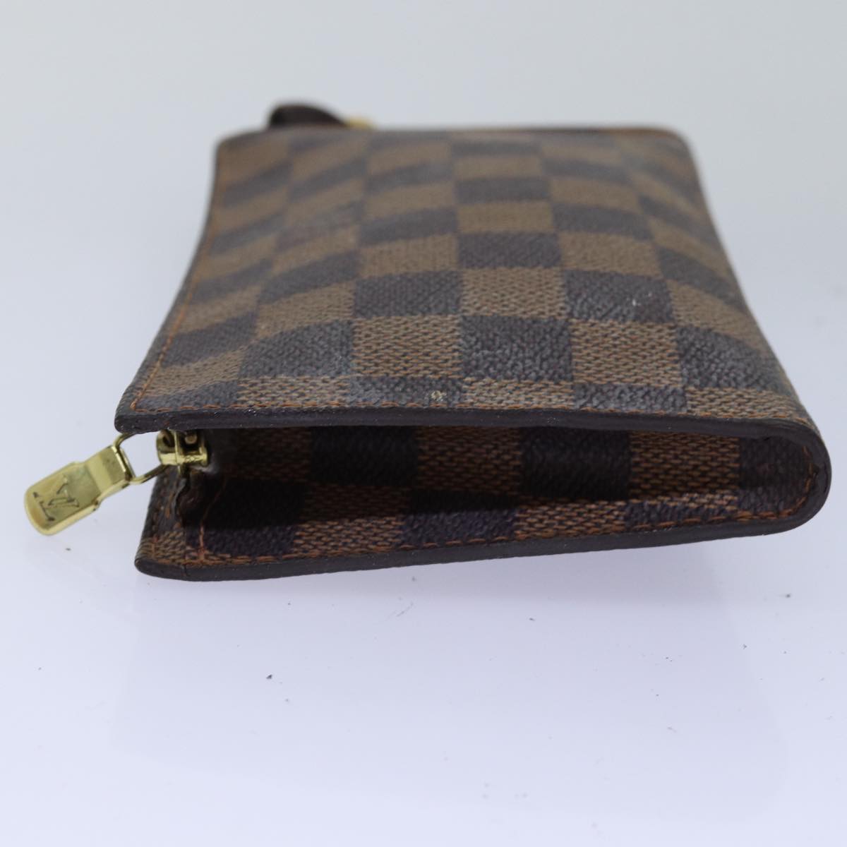 LOUIS VUITTON Damier Ebene Marais Pouch LV Auth 76882