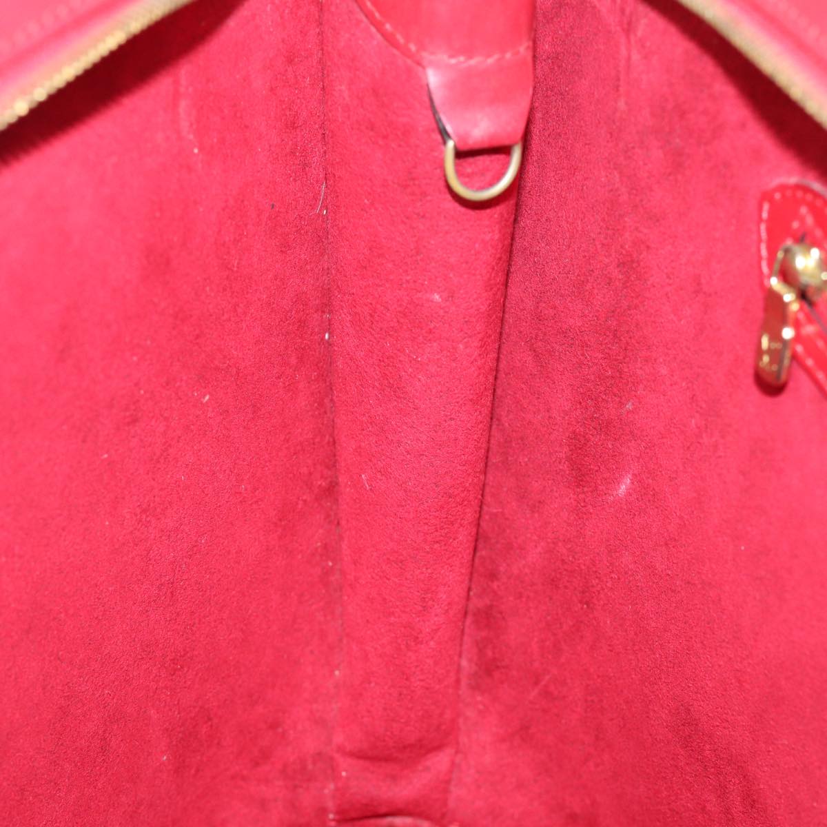 LOUIS VUITTON Epi Saint Jacques Shopping Shoulder Bag Red M52277 LV Auth 76893