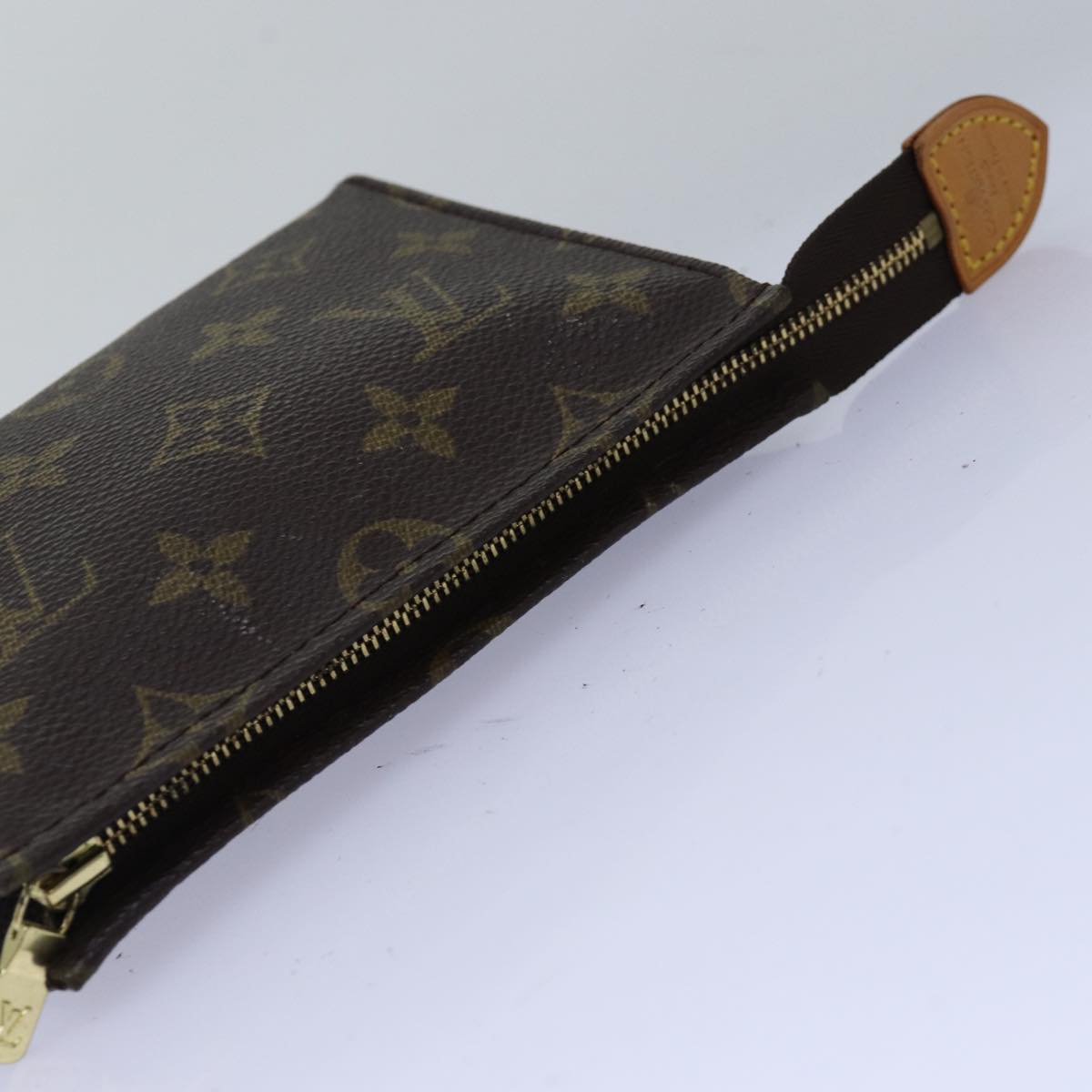 LOUIS VUITTON Monogram Poche Toilette 15 Pouch M47546 LV Auth 76908