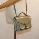 LOUIS VUITTON Monogram Vernis Monceau BB Hand Bag 2way Lila LV Auth 76912-25