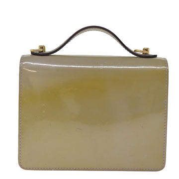 LOUIS VUITTON Monogram Vernis Monceau BB Hand Bag 2way Lila LV Auth 76912 - 0