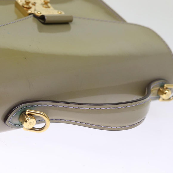 LOUIS VUITTON Monogram Vernis Monceau BB Hand Bag 2way Lila LV Auth 76912