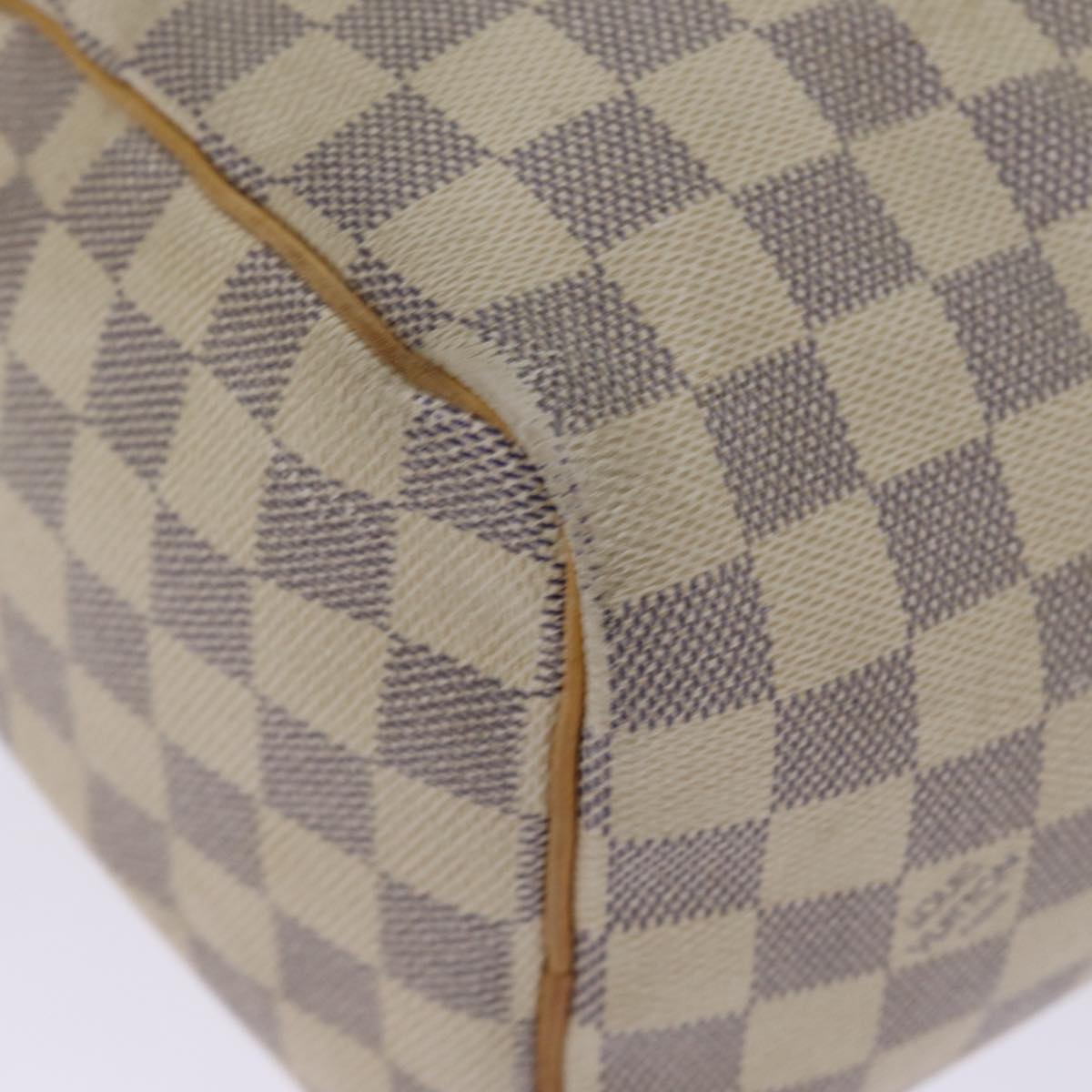 LOUIS VUITTON Damier Azur Speedy 25 Hand Bag N41534 LV Auth 76922