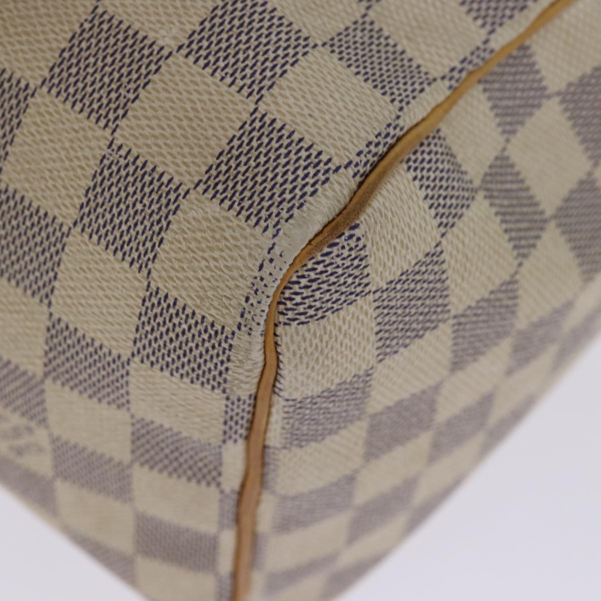 LOUIS VUITTON Damier Azur Speedy 25 Hand Bag N41534 LV Auth 76922