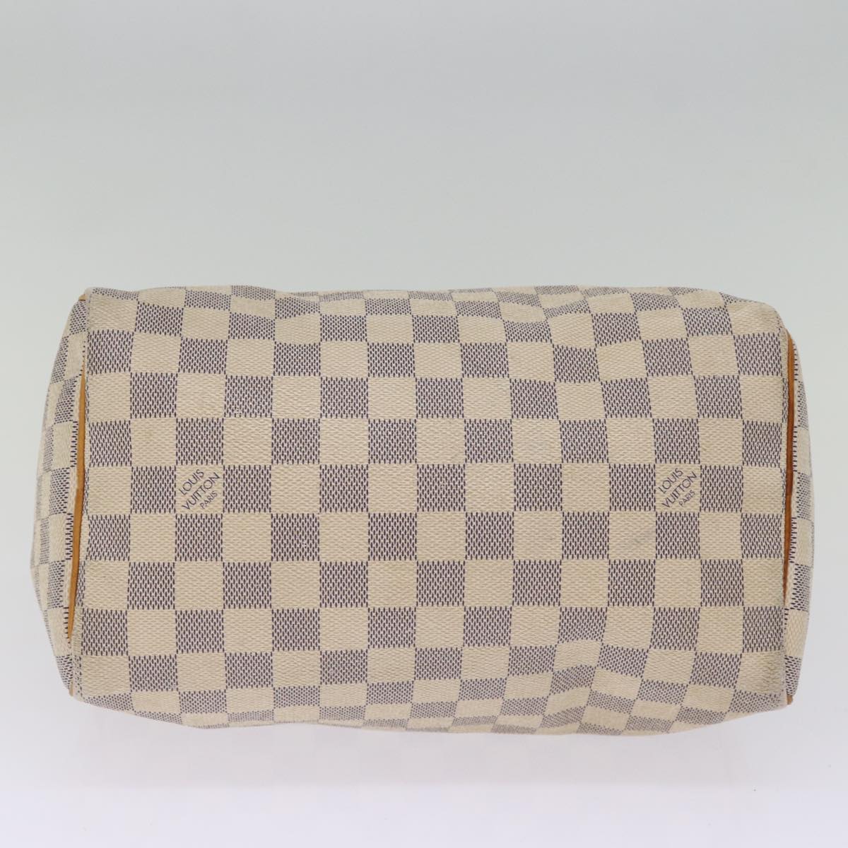 LOUIS VUITTON Damier Azur Speedy 25 Hand Bag N41534 LV Auth 76922