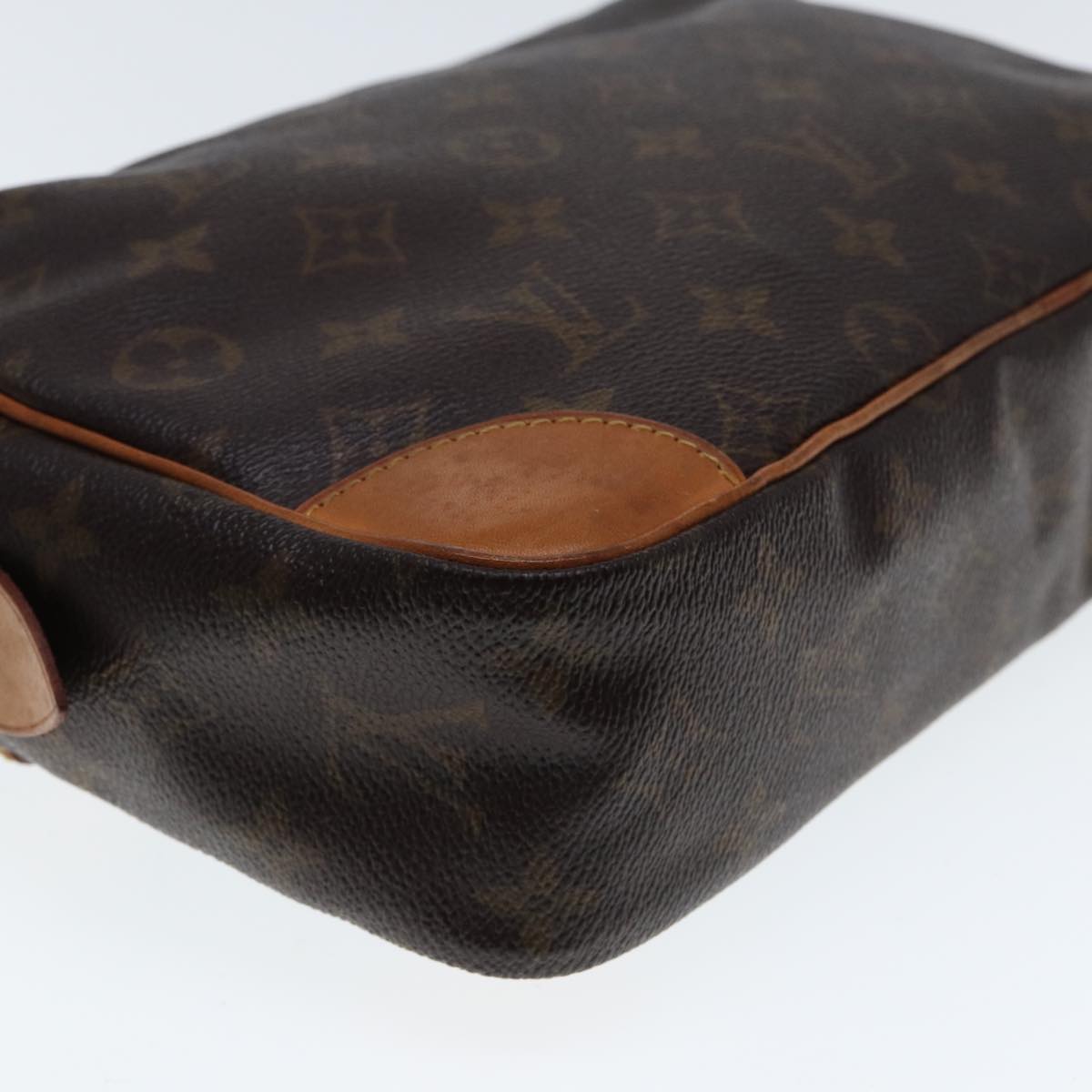 LOUIS VUITTON Monogram Compiegne 28 Clutch Bag M51845 LV Auth 76928