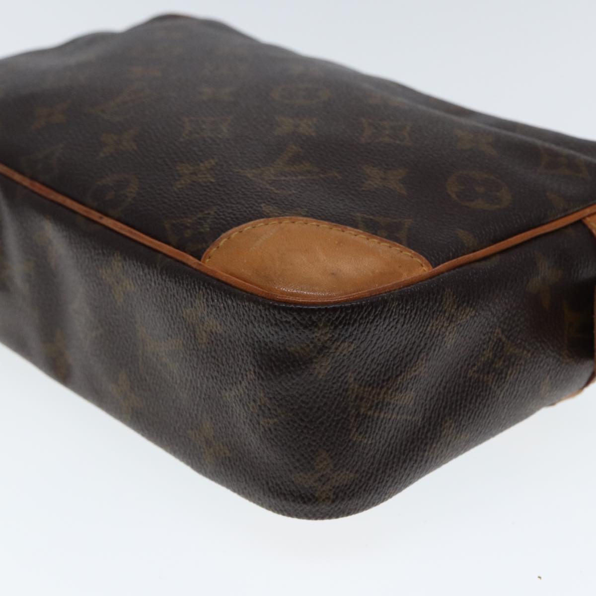 LOUIS VUITTON Monogram Compiegne 28 Clutch Bag M51845 LV Auth 76928