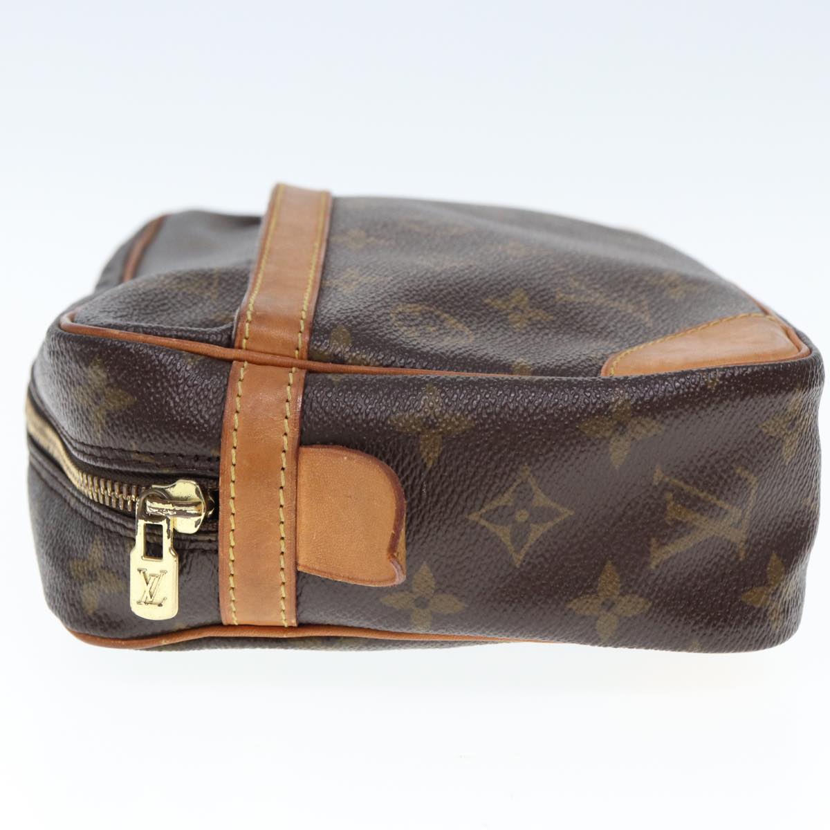 LOUIS VUITTON Monogram Compiegne 28 Clutch Bag M51845 LV Auth 76928