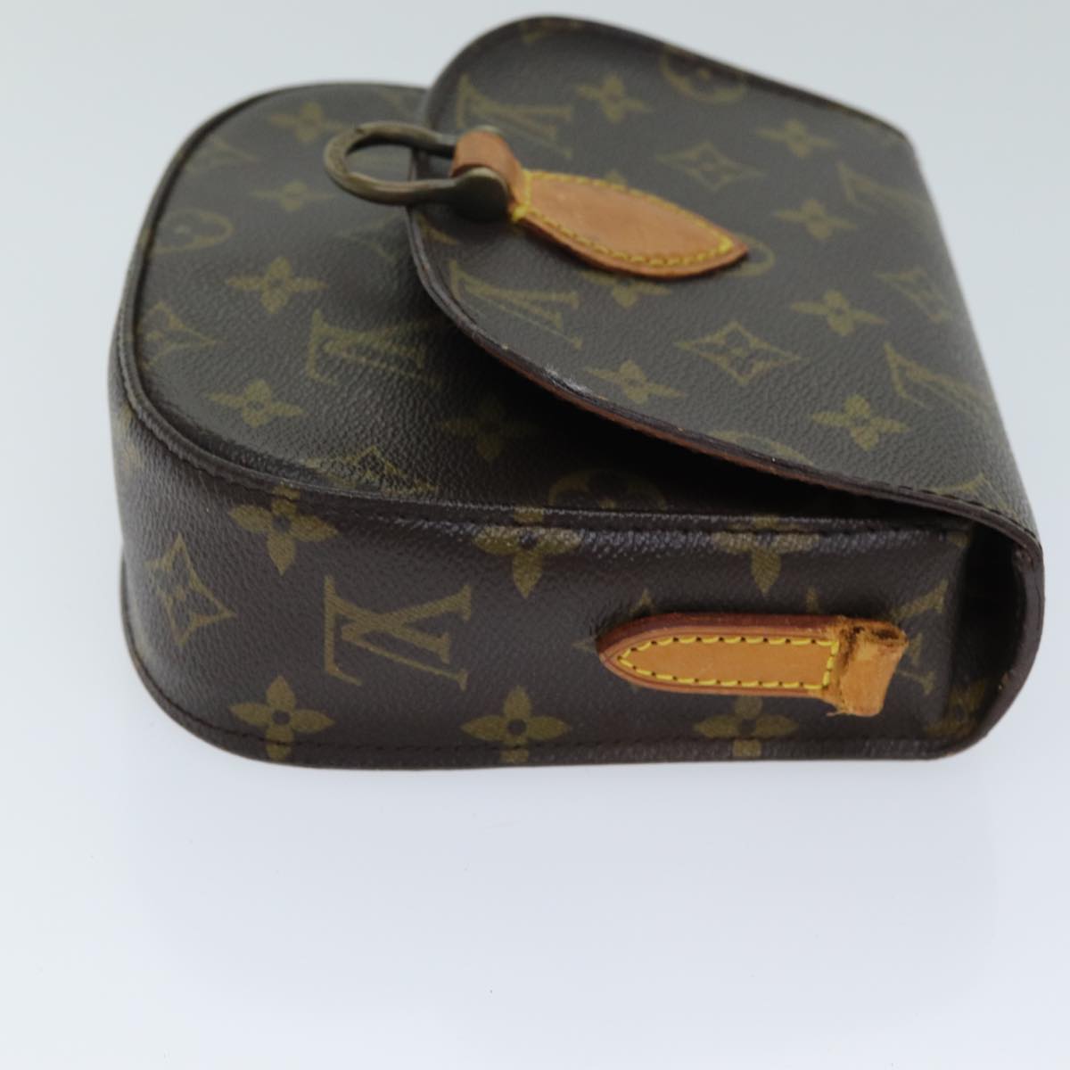 LOUIS VUITTON Monogram Saint Cloud PM Shoulder Bag M51244 Auth 76930