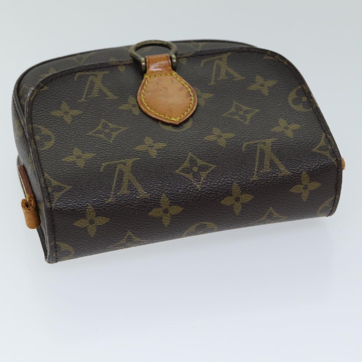 LOUIS VUITTON Monogram Saint Cloud PM Shoulder Bag M51244 Auth 76930