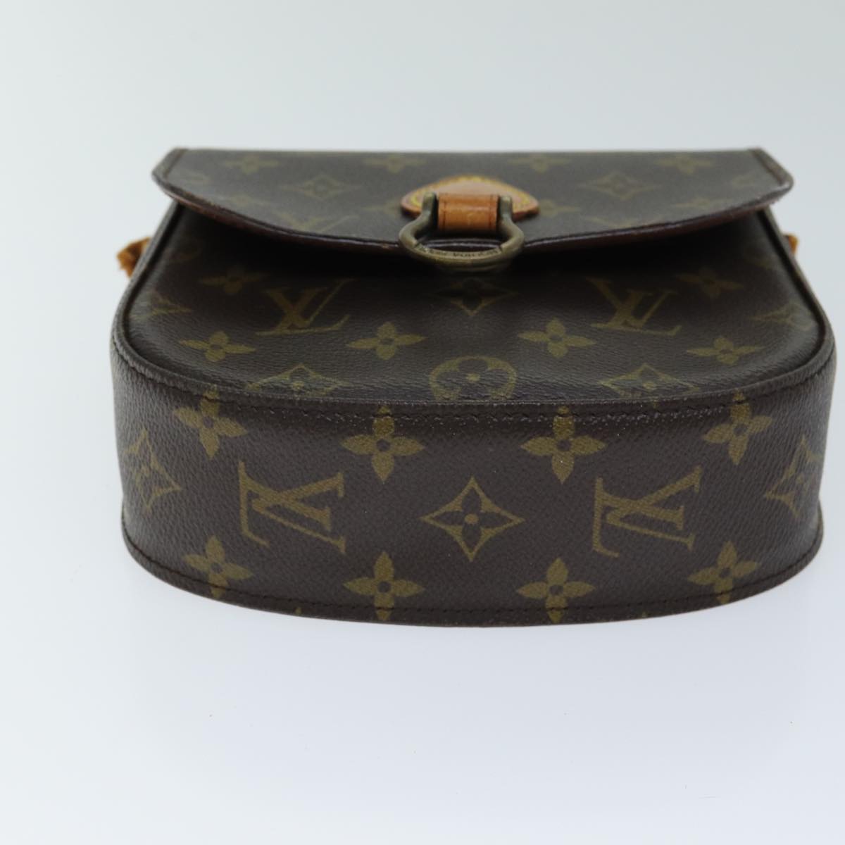 LOUIS VUITTON Monogram Saint Cloud PM Shoulder Bag M51244 Auth 76930