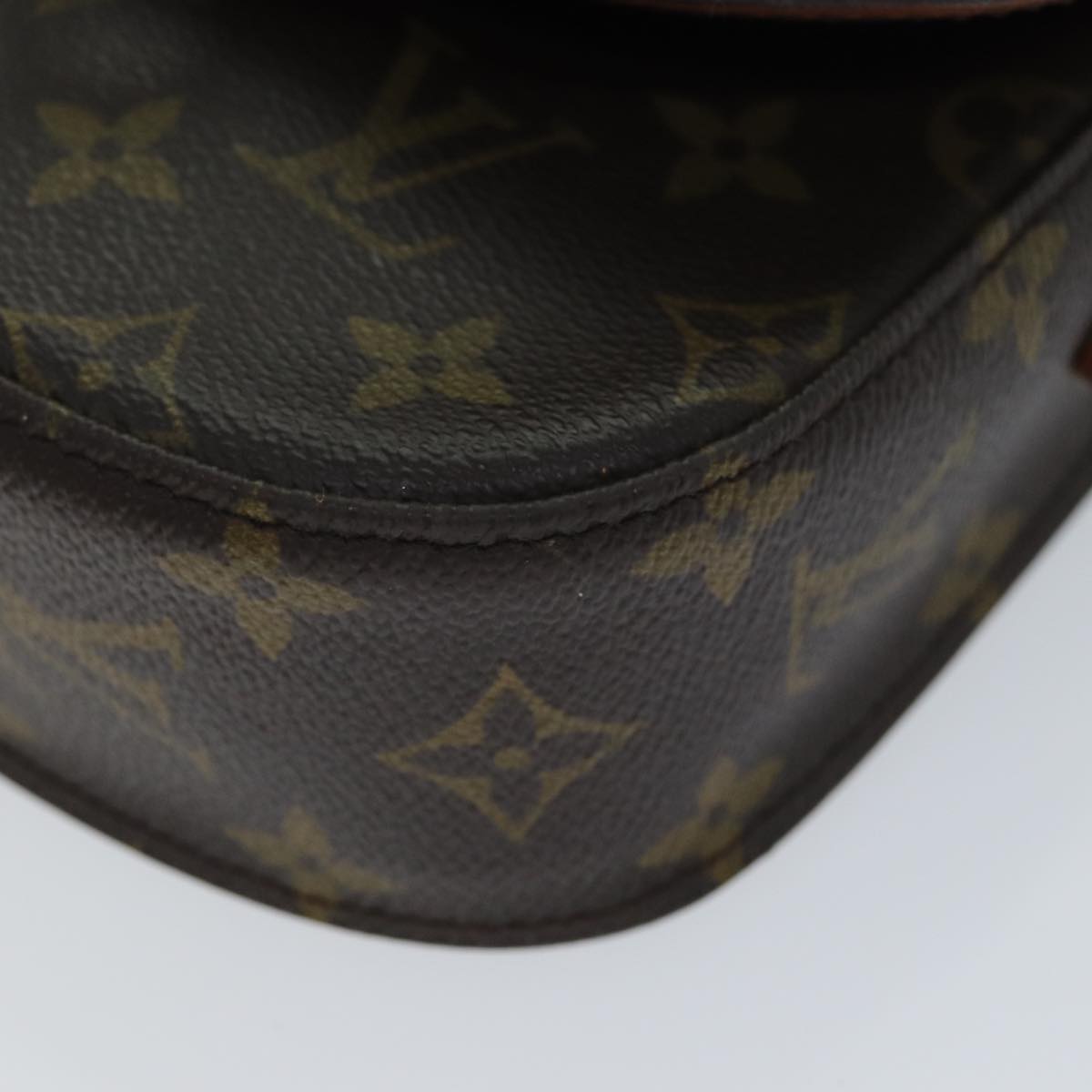 LOUIS VUITTON Monogram Saint Cloud PM Shoulder Bag M51244 Auth 76930