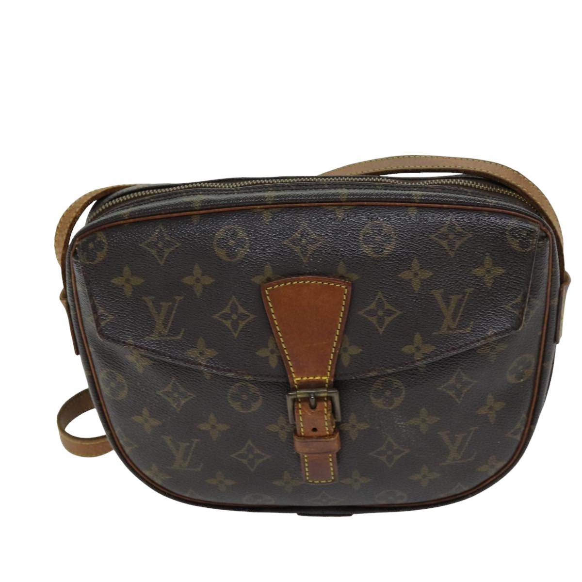 LOUIS VUITTON Monogram Jeune Fille GM Shoulder Bag M51225 LV Auth 76932