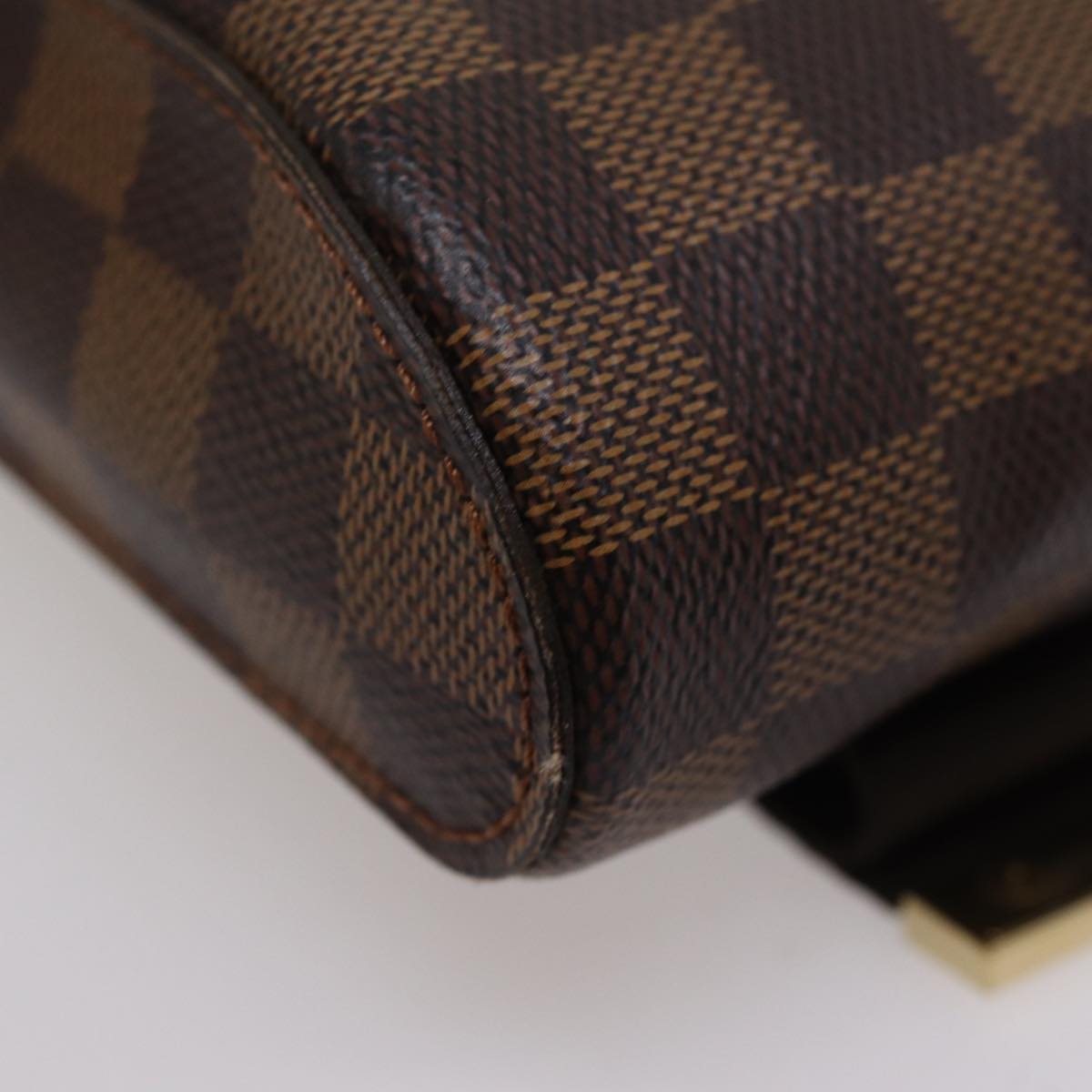 LOUIS VUITTON Damier Ebene Geronimos Shoulder Bag N51994 LV Auth 76934