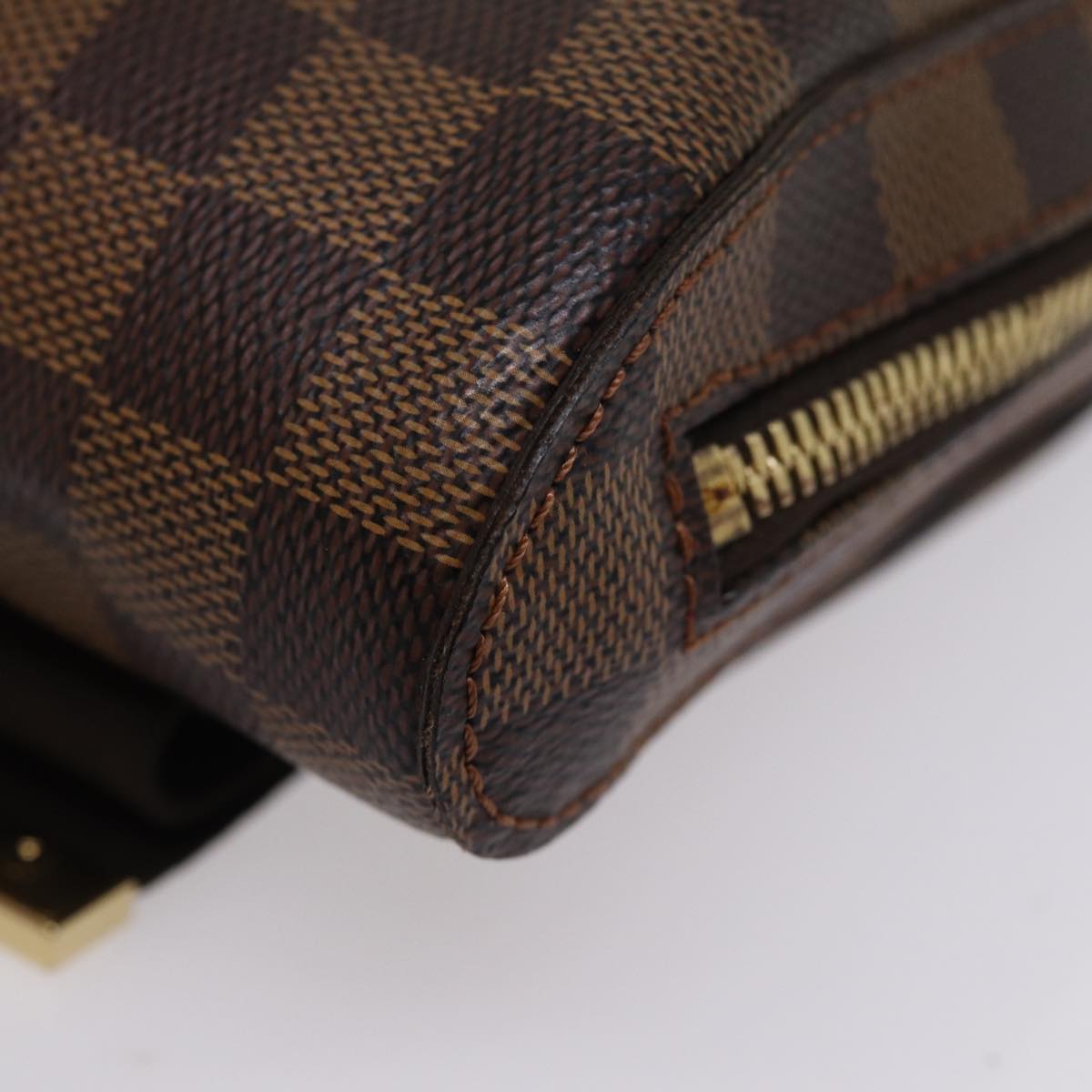 LOUIS VUITTON Damier Ebene Geronimos Shoulder Bag N51994 LV Auth 76934