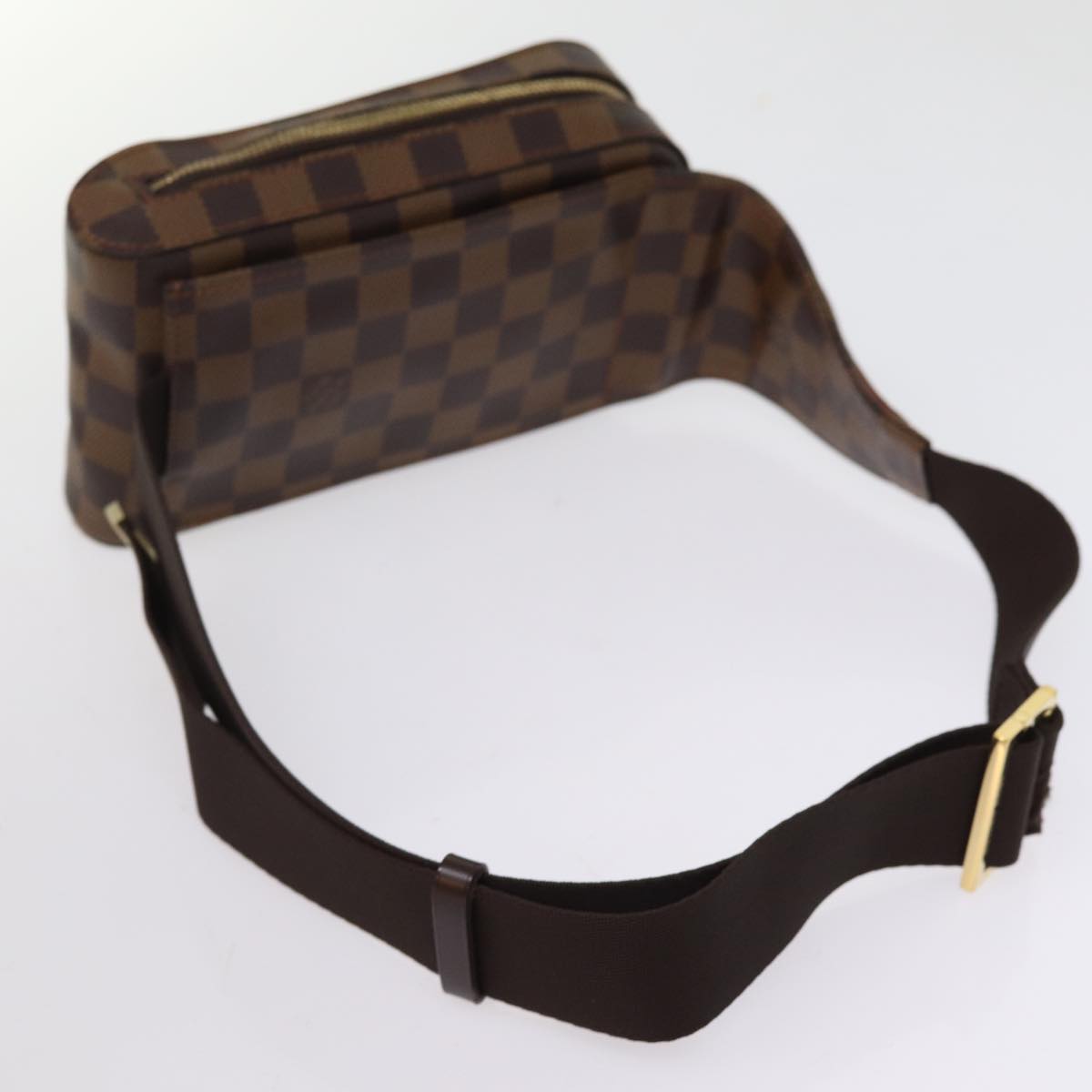 LOUIS VUITTON Damier Ebene Geronimos Shoulder Bag N51994 LV Auth 76934