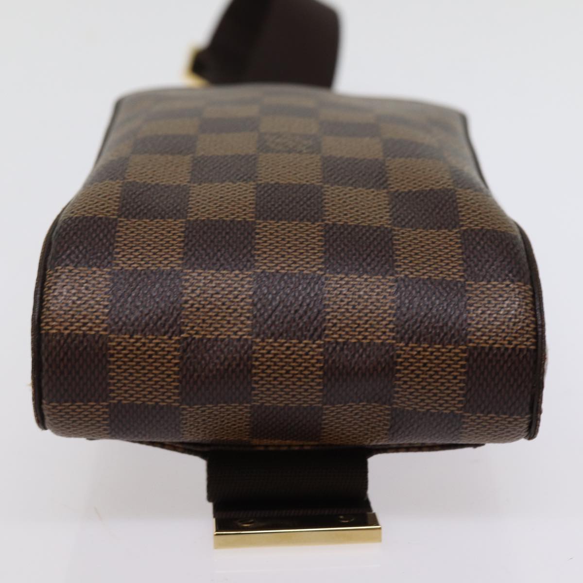 LOUIS VUITTON Damier Ebene Geronimos Shoulder Bag N51994 LV Auth 76934