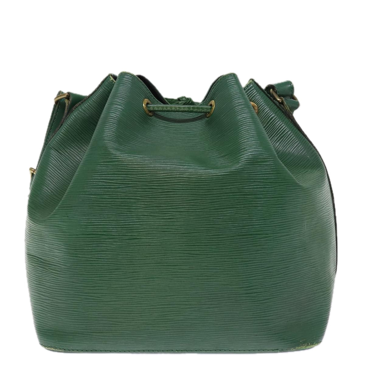 LOUIS VUITTON Epi Petit Noe Shoulder Bag Green M44104 LV Auth 76937