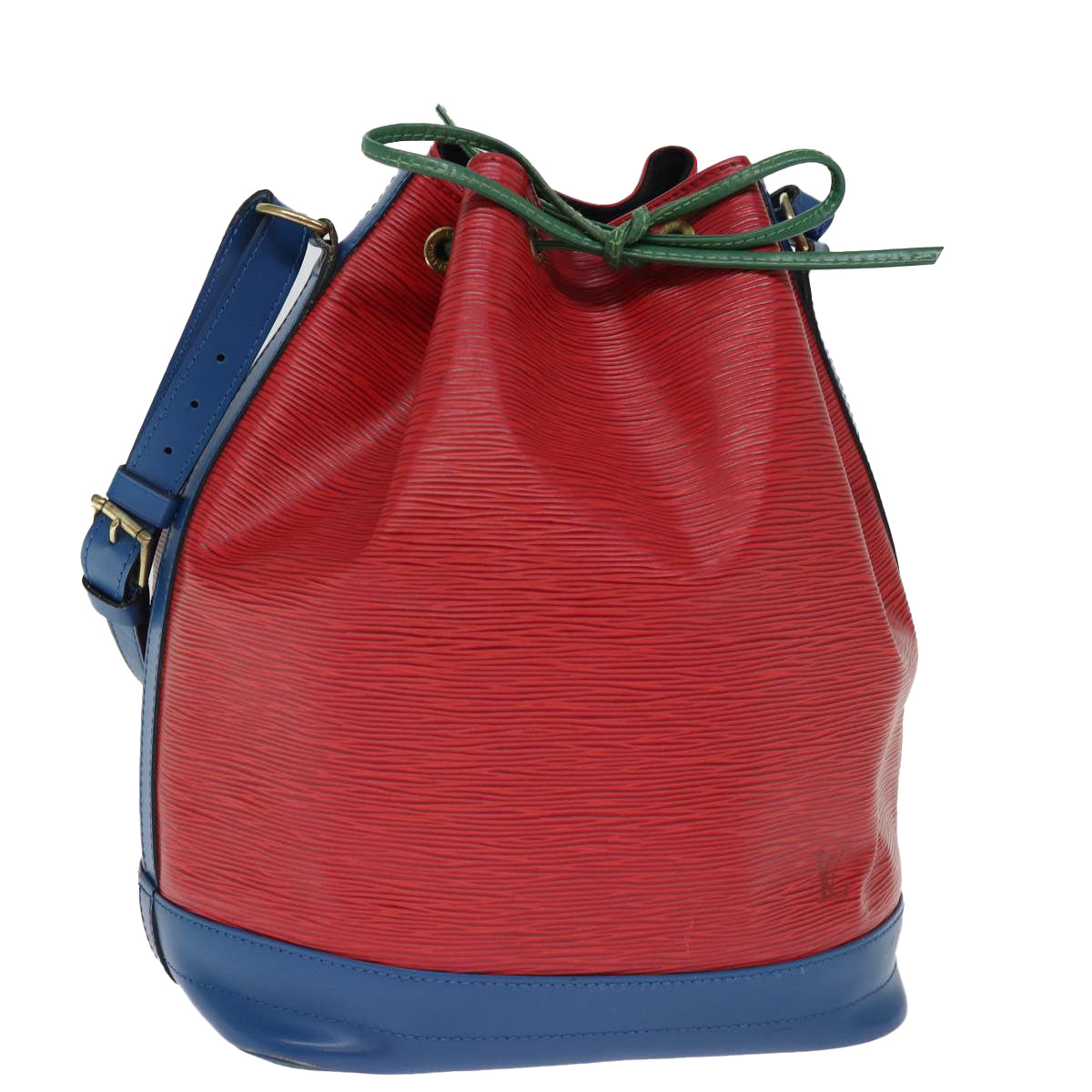 LOUIS VUITTON Epi Toriko Color Noe ShoulderBag Red Blue Green M44084 Auth 76945