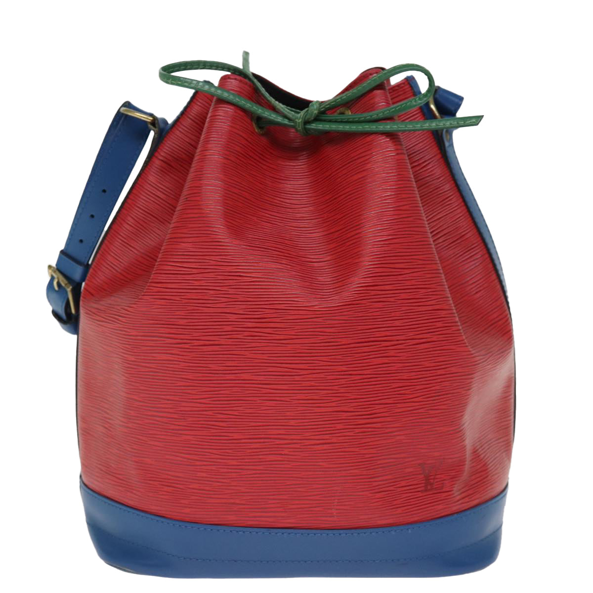 LOUIS VUITTON Epi Toriko Color Noe ShoulderBag Red Blue Green M44084 Auth 76945