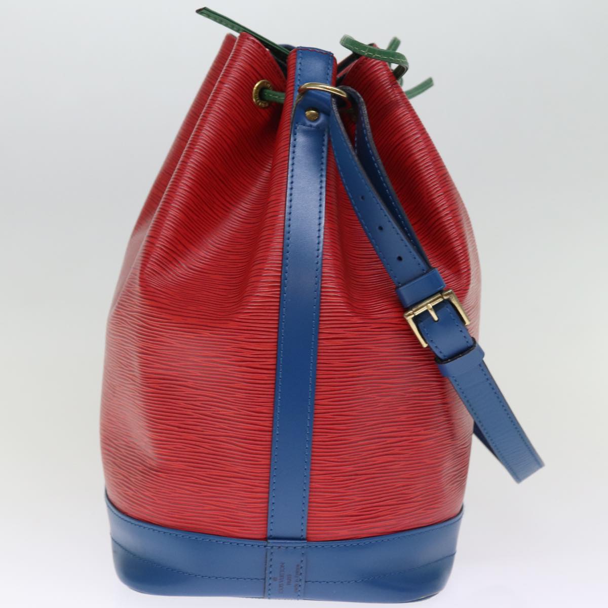 LOUIS VUITTON Epi Toriko Color Noe ShoulderBag Red Blue Green M44084 Auth 76945