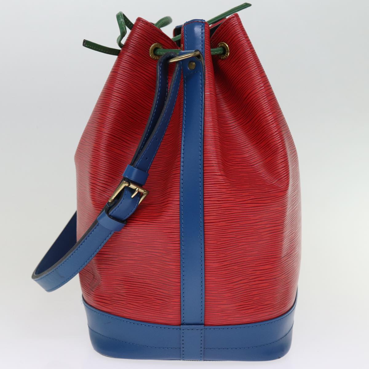 LOUIS VUITTON Epi Toriko Color Noe ShoulderBag Red Blue Green M44084 Auth 76945