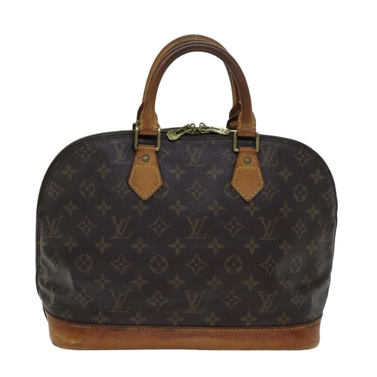 LOUIS VUITTON Monogram Alma Hand Bag M51130 LV Auth 76952