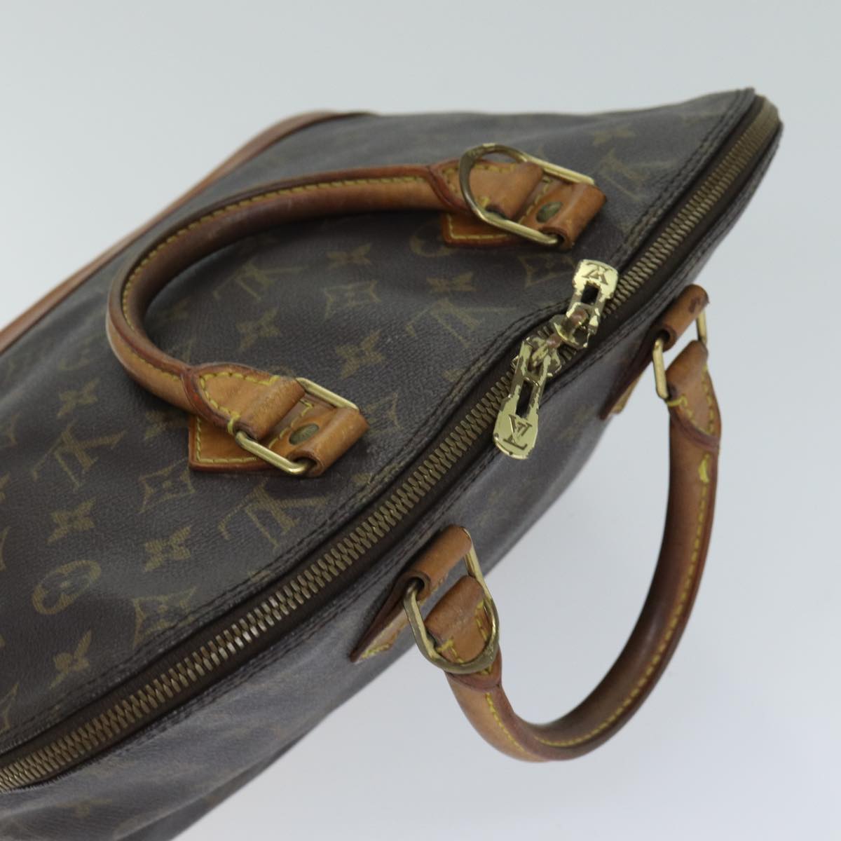 LOUIS VUITTON Monogram Alma Hand Bag M51130 LV Auth 76952