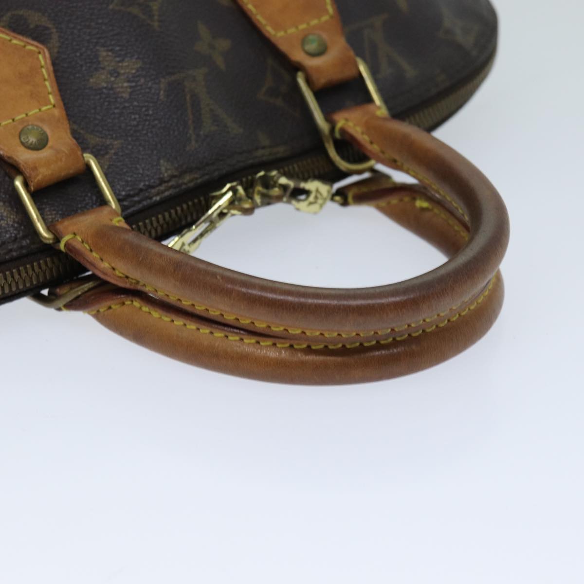 LOUIS VUITTON Monogram Alma Hand Bag M51130 LV Auth 76952