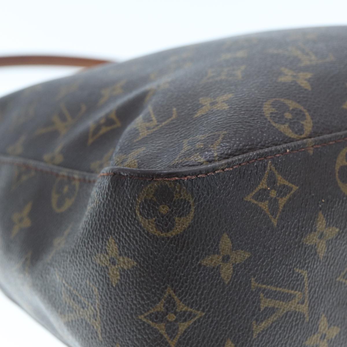 LOUIS VUITTON Monogram Looping GM Shoulder Bag M51170 LV Auth 76956