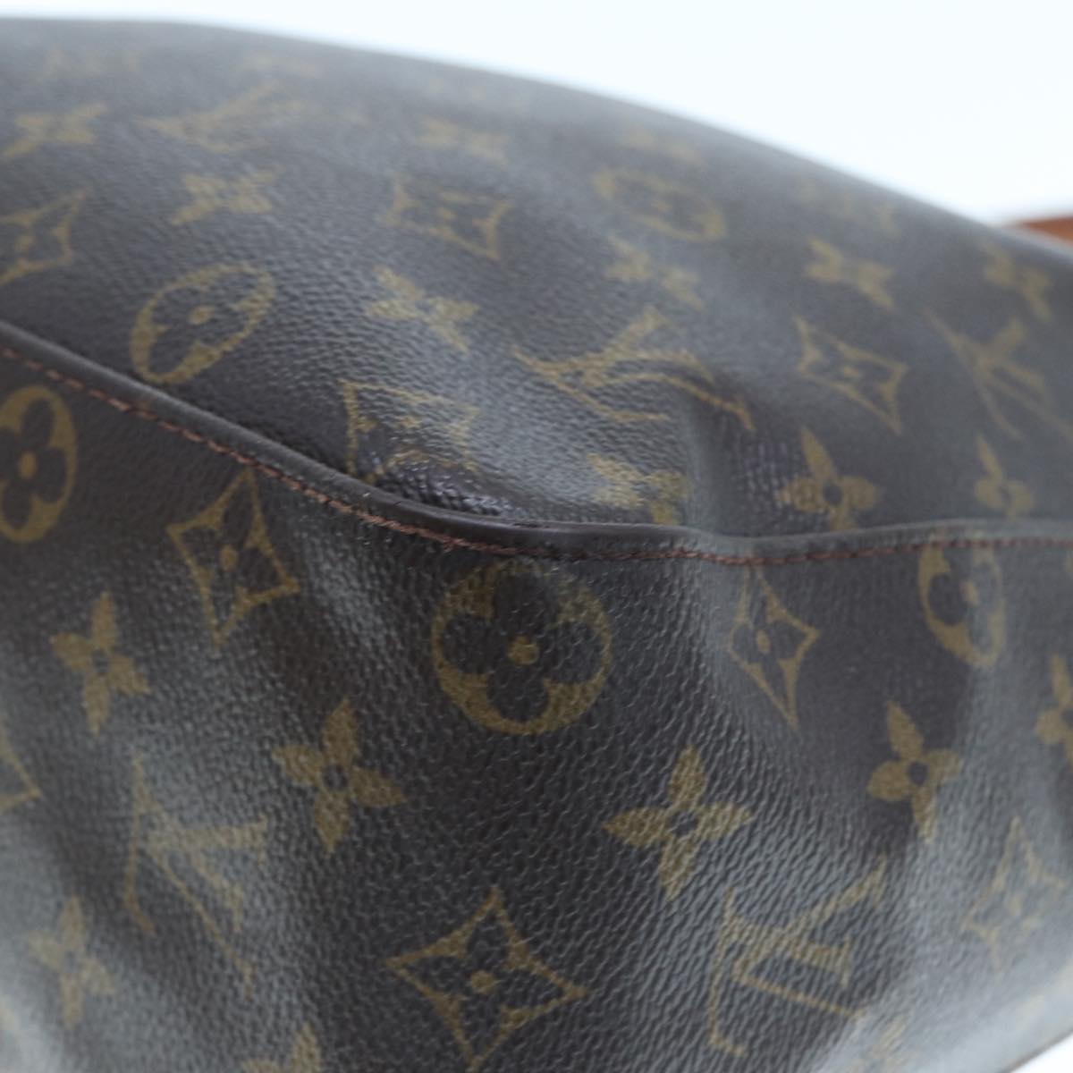 LOUIS VUITTON Monogram Looping GM Shoulder Bag M51170 LV Auth 76956