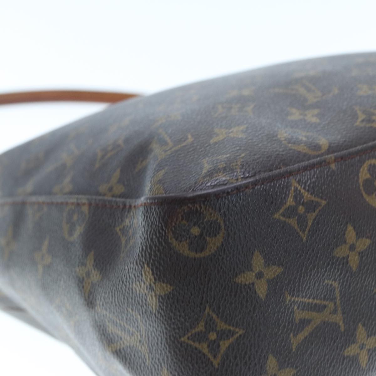 LOUIS VUITTON Monogram Looping GM Shoulder Bag M51170 LV Auth 76956