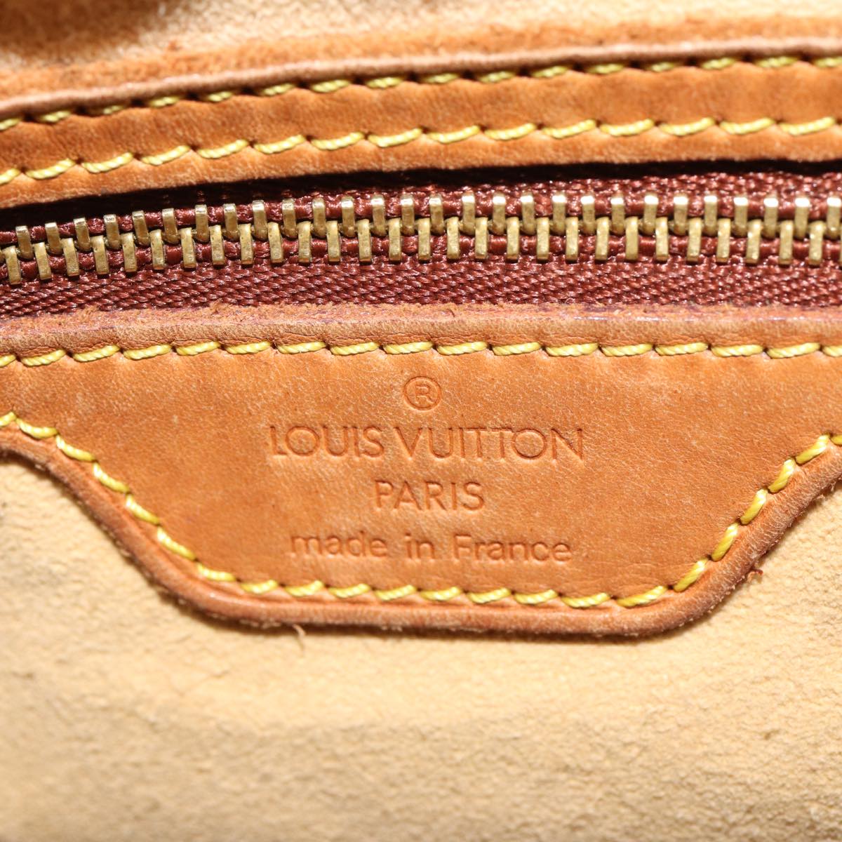 LOUIS VUITTON Monogram Looping GM Shoulder Bag M51170 LV Auth 76956