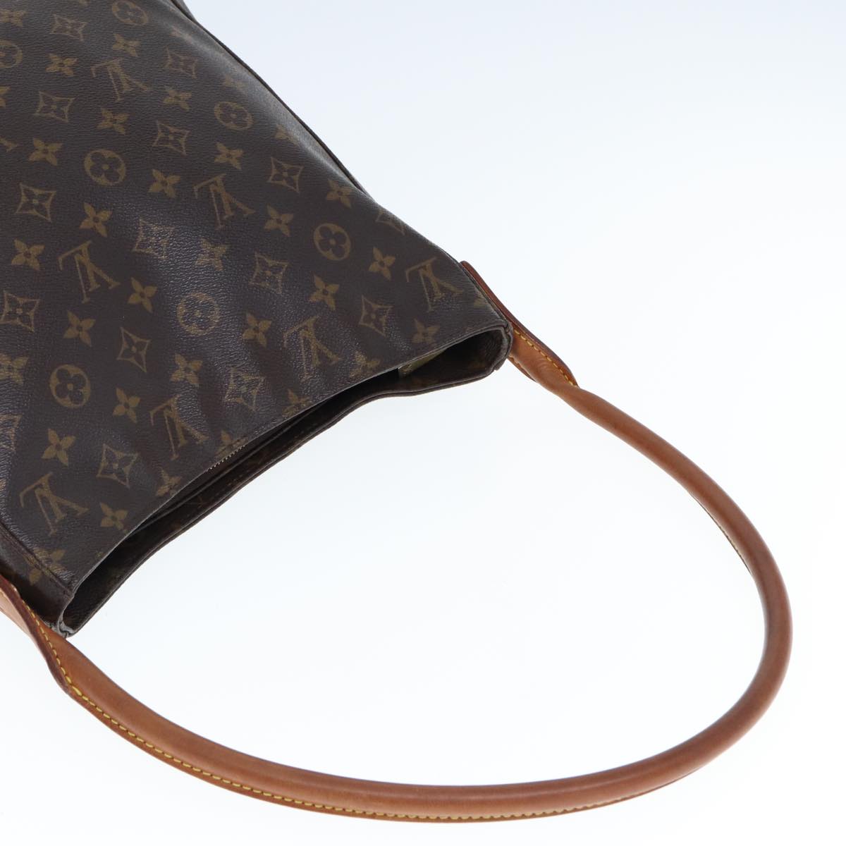 LOUIS VUITTON Monogram Looping GM Shoulder Bag M51170 LV Auth 76956