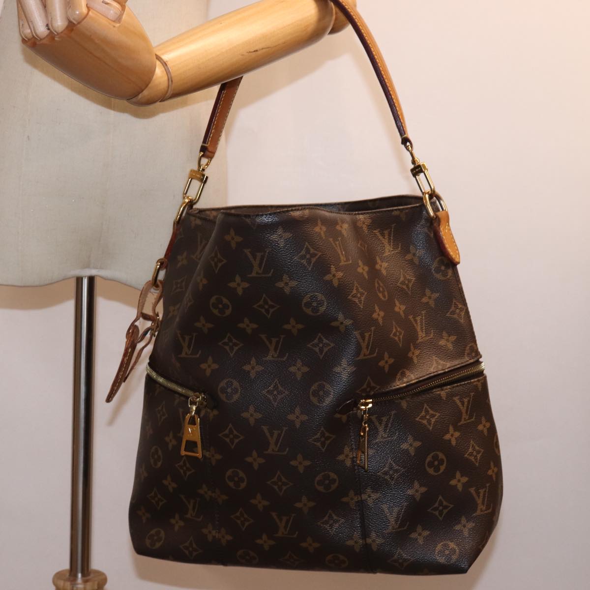 LOUIS VUITTON Monogram Merry Shoulder Bag M41544 LV Auth 76957