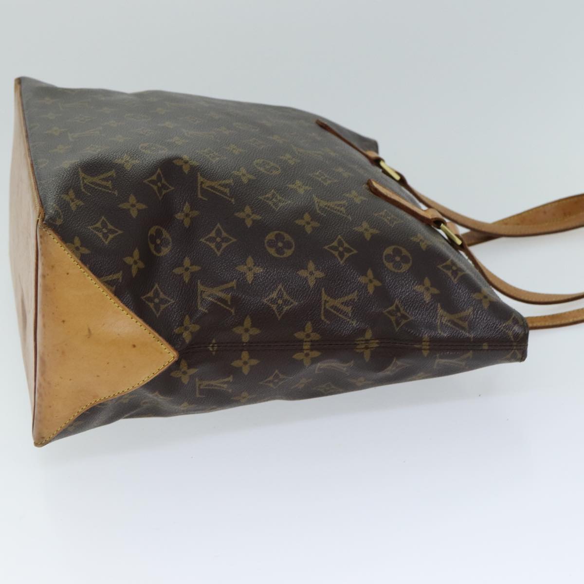 LOUIS VUITTON Monogram Cabas Mezzo Tote Bag M51151 LV Auth 76958